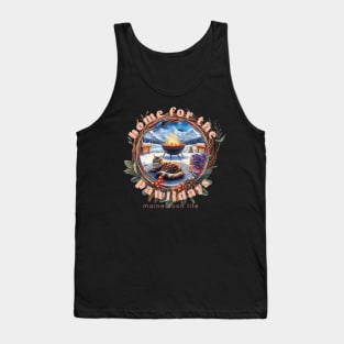 Home For The Holidays Aspen Maine Coon Life 0BM Tank Top